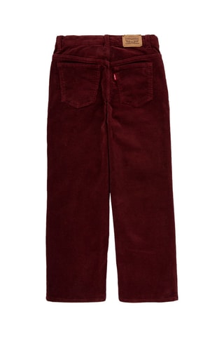 Pantalon en velours côtelé - Rouge
