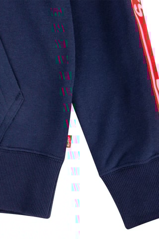 Sweat à capuche - Bleu