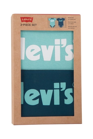 2 bodys - Blanc et bleu