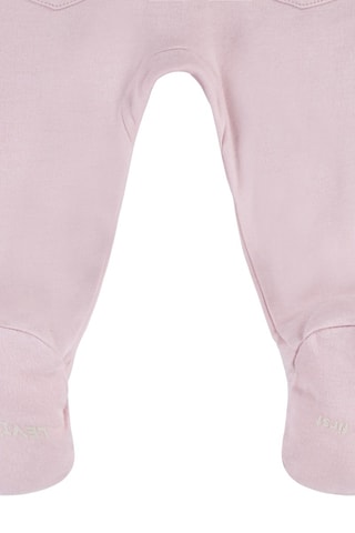 Bonnet et grenouillère - Rose