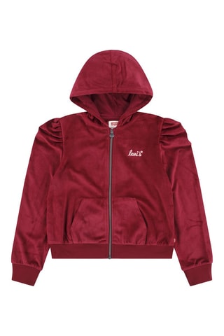 Sweat à capuche - Rouge