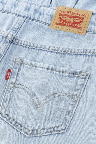 Robe trompe-l’œil en jean - Bleu clair