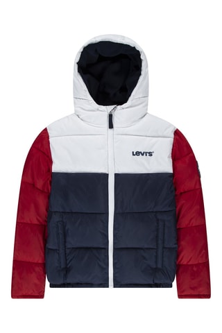 Doudoune à capuche - Rouge