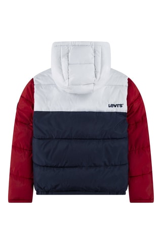 Doudoune à capuche - Rouge