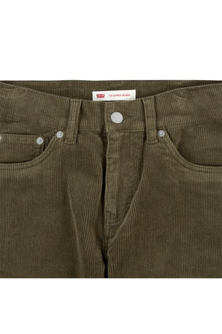 Pantalon en velours côtelé - Vert