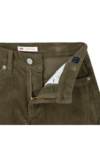 Pantalon en velours côtelé - Vert