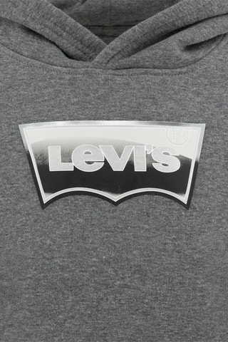 Sweat à capuche en coton biologique - Gris foncé