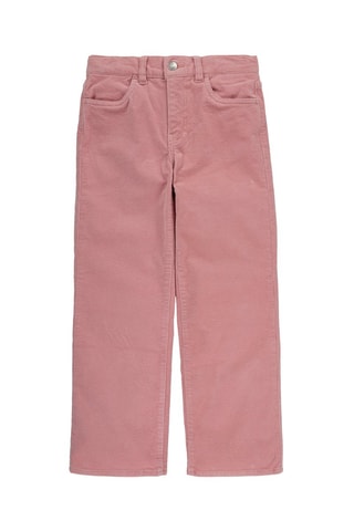 Pantalon en velours côtelé - Rose