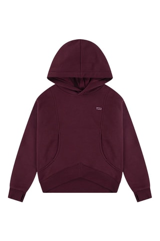 Sweat à capuche - Rouge