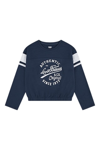 Sweat - Blanc et bleu