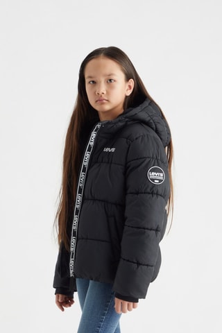 Doudoune à capuche - Noir