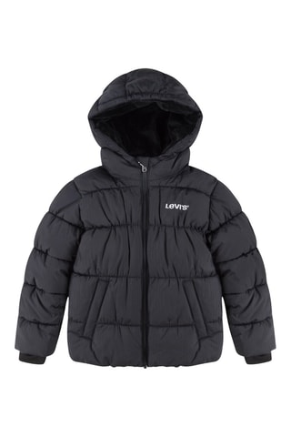 Doudoune à capuche - Noir