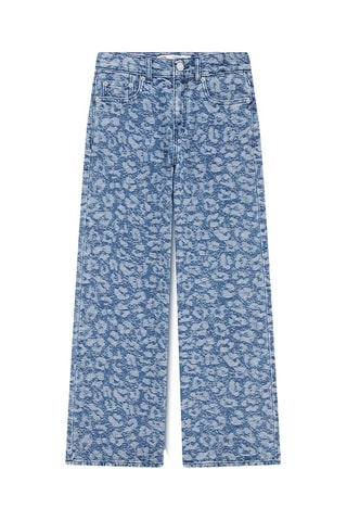 Jean taille haute - Bleu