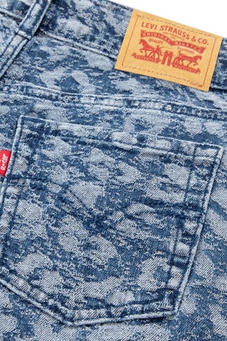 Jean taille haute - Bleu