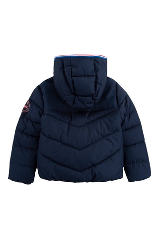 Doudoune à capuche - Bleu