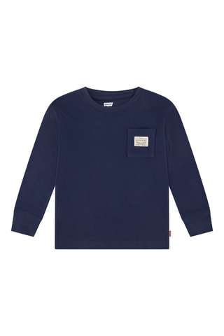 T-shirt en coton biologique - Bleu