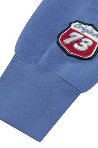 Sweat à capuche - Bleu