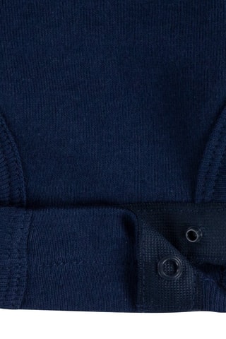 2 bodys - Rouge, bleu et gris