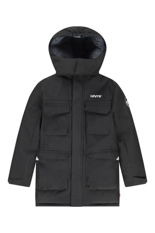 Doudoune à capuche - Noir