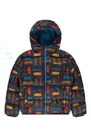 Doudoune à capuche - Noir