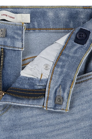 Jean en coton biologique - Bleu