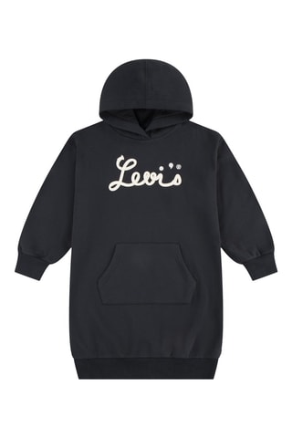 Robe sweat à capuche - Noir