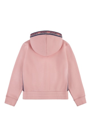 Sweat à capuche - Bleu et rose