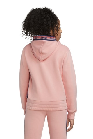 Sweat à capuche - Bleu et rose