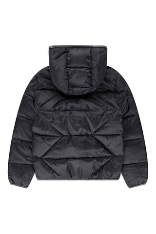 Doudoune à capuche - Noir