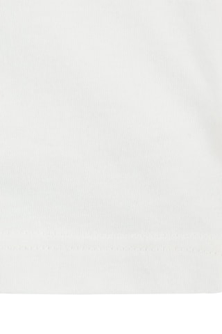 T-shirt - Blanc et bleu