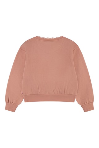 Sweat en coton biologique - Rose