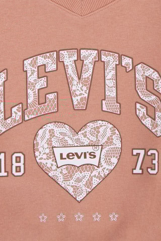 Sweat en coton biologique - Rose