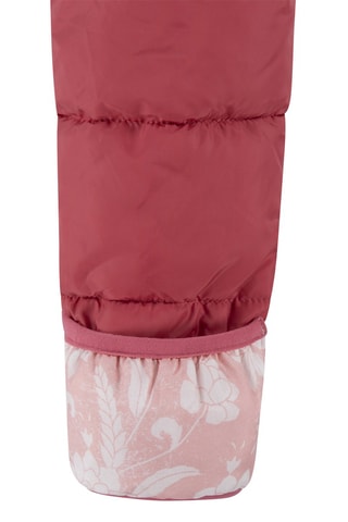 Combinaison doudoune à capuche - Rose