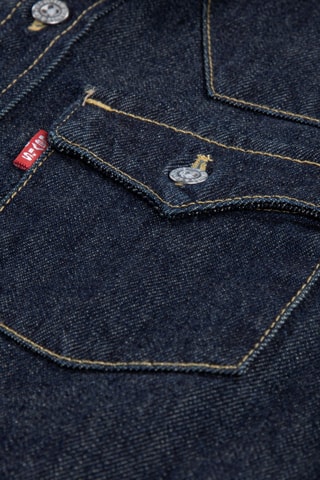 Chemise en jean - Rouge et bleu