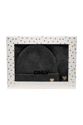 Bonnet et écharpe - Noir