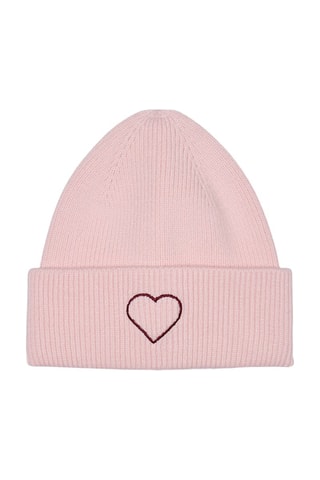 Bonnet - Rose et bordeaux