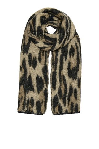 Echarpe - Beige et noir