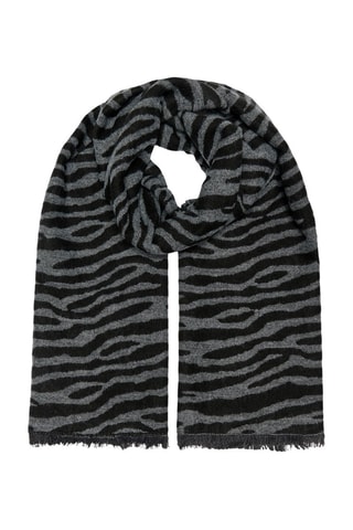 Echarpe - Noir et gris