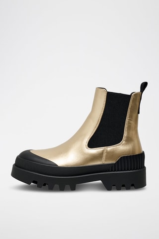 Bottines Chelsea - Doré