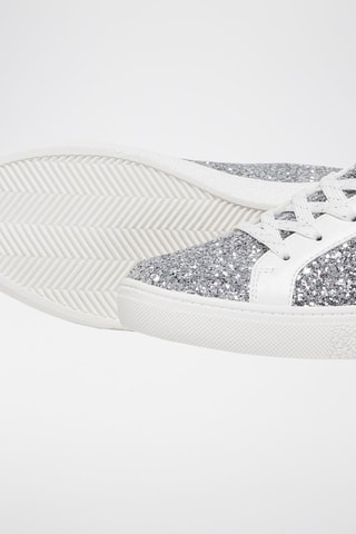 Baskets - Blanc et argenté
