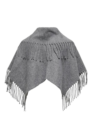 Poncho - Gris chiné