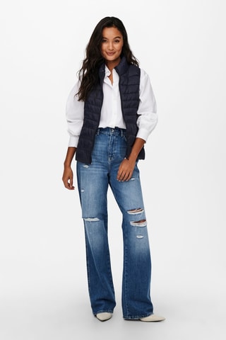 Doudoune sans manches - Bleu marine