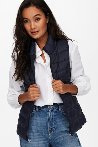 Doudoune sans manches - Bleu marine