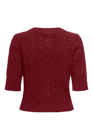 Gilet en coton biologique - Bordeaux