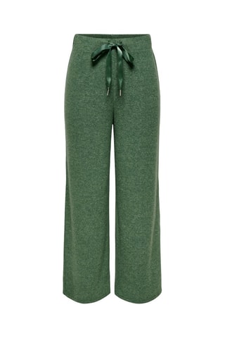 Pantalon droit - Vert chiné