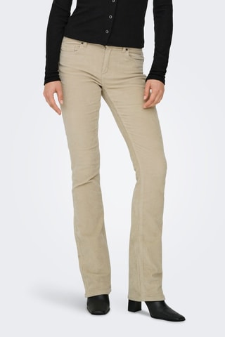 Pantalon en velours - Beige