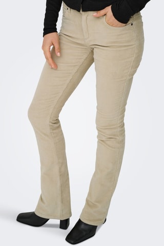 Pantalon en velours - Beige