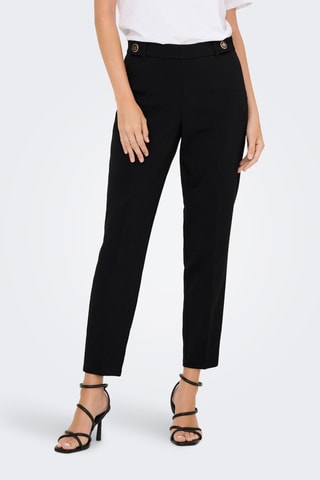 Pantalon taille haute - Noir