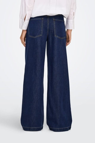 Jean wide legs - Bleu marine