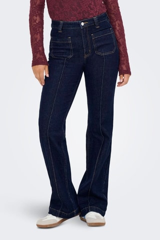 Jean flare - Bleu marine